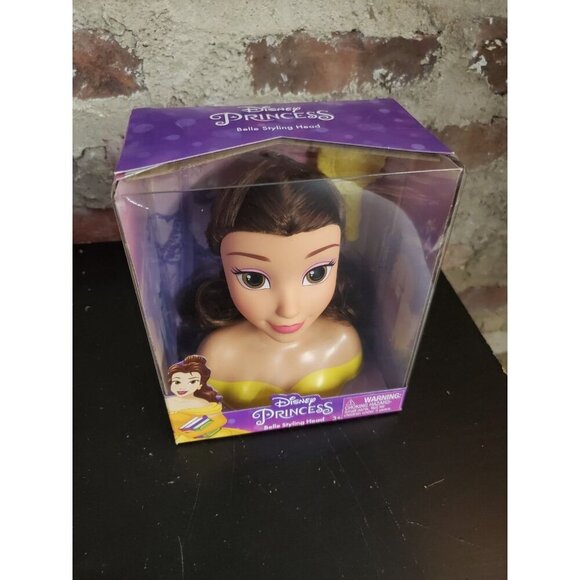 Disney Princess Belle Mini Styling Head 5.5" D - Picture 1 of 2